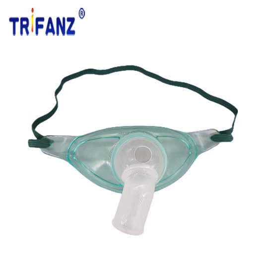 Einweg-Sauerstoffmaske, medizinische Maske, Sauerstoff-Gesichtsmaske für Erwachsene mit Schlauch ISO13485
